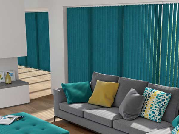 electric motorised vertical blinds