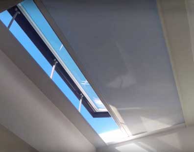 smart electric roof blinds